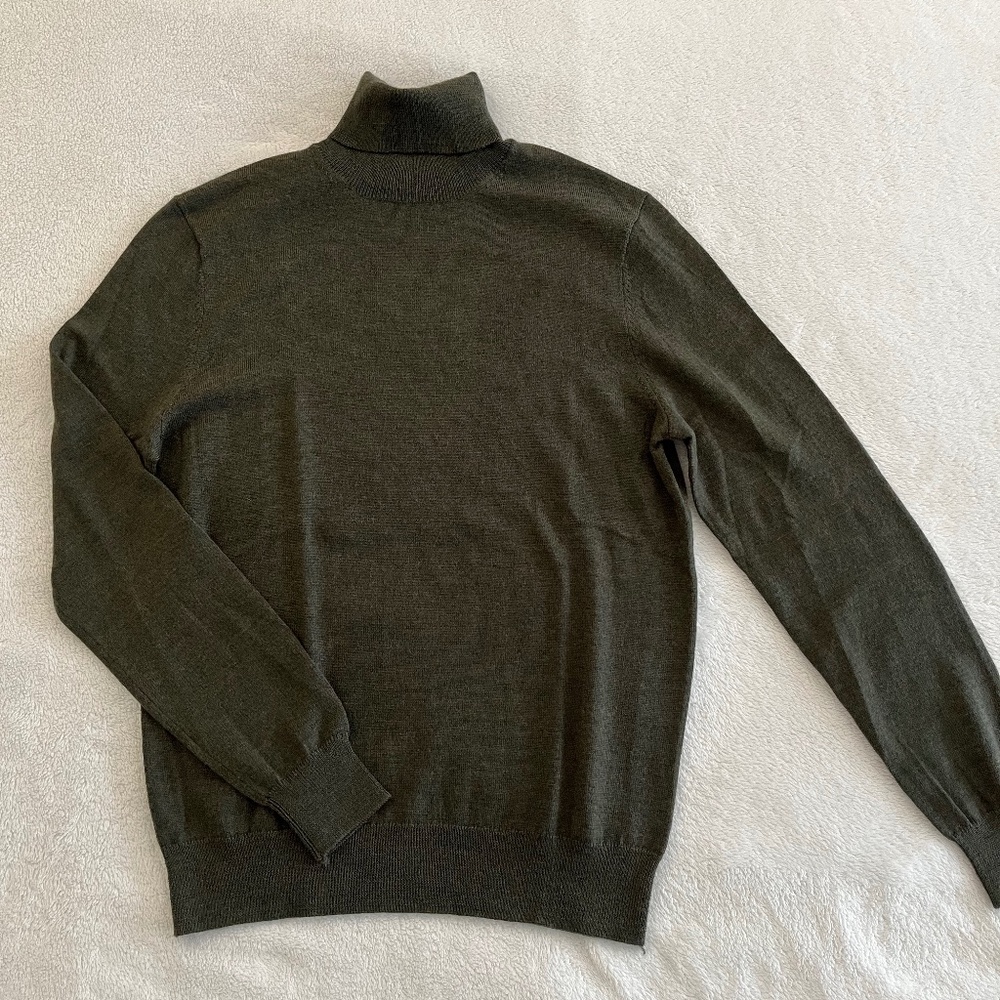 Saks Merino Wool Turtleneck